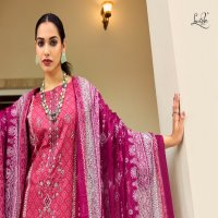 Levisha Sana Samiya Vol-2 Wholesale Cambric Cotton With Fancy Self Embroidery Dress Material