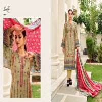Levisha Sana Samiya Vol-2 Wholesale Cambric Cotton With Fancy Self Embroidery Dress Material