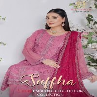 Bin Hameed By Rana Arts Suffha Luxury Embroidered Chiffon Collection