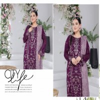 Bin Hameed By Rana Arts Suffha Luxury Embroidered Chiffon Collection