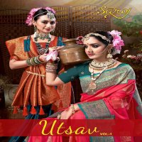 Saroj Utsav Vol-1 Wholesale Silk Fabrics Indian Sarees