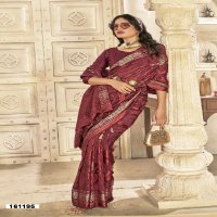 Vallabhi Simmy Wholesale Brasso Print Indian Sarees