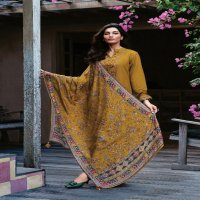 Varsha Akansha Wholesale Viscose Muslin With Embroidery Work Salwar Suits