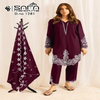 SAFA D.no 1281 Wholesale Luxury Pret Formal Wear Collection