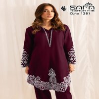 SAFA D.no 1281 Wholesale Luxury Pret Formal Wear Collection