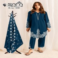 SAFA D.no 1281 Wholesale Luxury Pret Formal Wear Collection