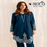 SAFA D.no 1281 Wholesale Luxury Pret Formal Wear Collection