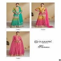 Gulkayra Florence Wholesale Free Size Stitched Suits Catalog