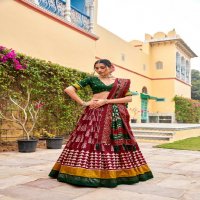 LNB Morni Wholesale Tusser Silk Designer Lehenga Choli