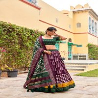 LNB Morni Wholesale Tusser Silk Designer Lehenga Choli