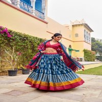 LNB Morni Wholesale Tusser Silk Designer Lehenga Choli