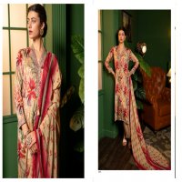 Saanja Saarthi Wholesale Viscose Muslin With Embroidery Work Salwar Suits