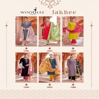 jakhee by wooglee viscose readymade straight cut stylish salwar suit