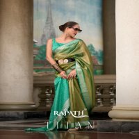 rajpath titan silk traditional tissue silk party wear saree for women