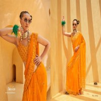 Trirath Femina Wholesale Daani Georgette With Foil Print Sarees