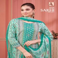 sakhi vol 4 by alok zam printed modern pakistani dress material