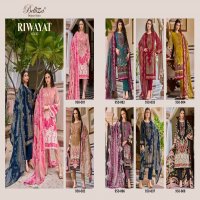 belliza designer riwayat vol 2 rayon pakistani elegant style salwar suit material