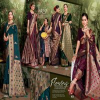 Saroj Akshara satin silk vol 2 Wholesale satin silk saree