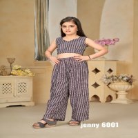 Lucaya Jenny Vol-6 Wholesale ethnic wear kids 3-piece indo western collection