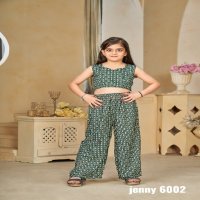 Lucaya Jenny Vol-6 Wholesale ethnic wear kids 3-piece indo western collection