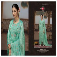 Triple AAA Oscar Wholesale Berberry Silk With Jarkan Work Dress Material