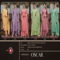 Triple AAA Oscar Wholesale Berberry Silk With Jarkan Work Dress Material