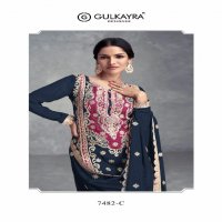 Gulkayra Sayra Wholesale Designer Free Size Stitched Suits