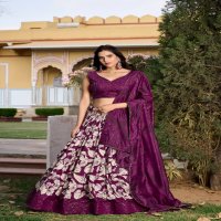 LNB Amrita Wholesale Tussar Silk Printed Lehenga Choli