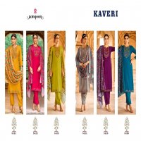 Rangoon Kaveri Wholesale Viscose With Khatli Work Readymade Suits