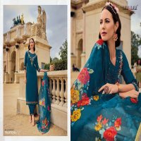 Lily And Lali Khwaish Wholesale Handwork Viscose Silk Kurti With Pant And Dupatta
