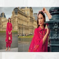 Lily And Lali Khwaish Wholesale Handwork Viscose Silk Kurti With Pant And Dupatta