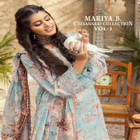 mariya b chikankari collection vol 1 by shree fab cotton pakistani 3pcs suits