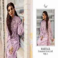 mariya b chikankari collection vol 1 by shree fab cotton pakistani 3pcs suits