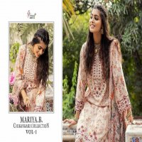 mariya b chikankari collection vol 1 by shree fab cotton pakistani 3pcs suits