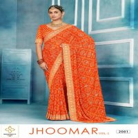 Shubh Shree Jhoomar Vol-2 Wholesale Heaavy Weightless Indian Sarees