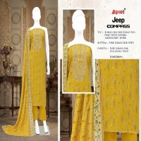 Bipson Jeep Compass 2849 Wholesale Pure Roman Silk With Coading Work Dress Material