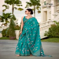 Rajpath Resham Silk Wholesale Pure Mal Mal Silk Ethnic Sarees