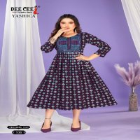 Dee Cee Yashica Wholesale Flared Long Feeding Kurtis