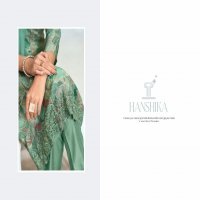 Glossy Simar Hanshika Wholesale Pure Viscose Muslin With Embroidery Work Salwar Suits