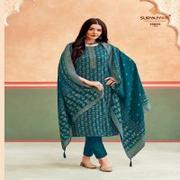 SURYAJYOTI KALKI VOL 16 NECK EMBROIDERY WORK 3PCS SALWAR SUITS