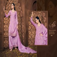 noor mahal vol 4 by vouch viscose chinon designer unstitch salwar kameez