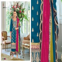 Eba Lifestyle Rayana Wholesale Chinon With Embroidery Readymade Suits