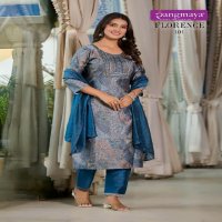 Rangmaya Florence Wholesale Modal Silk Kurti With Pant And Dupatta