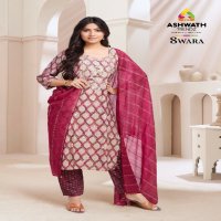 Ashwath Swara Wholesale Straight Top With Pant And Dupatta