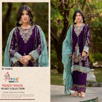 Shree Fabs R-1459 Wholesale Velvet Fabrics Readymade Pakistani Concept Suits