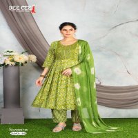 Dee Cee Swaara Wholesale Ghere Top With Pant And Dupatta