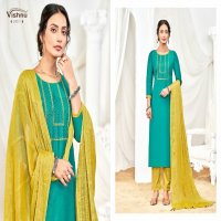 Vishnu Nayanika Wholesale Simmer Silk Fabrics Dress Material