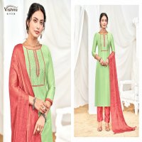 Vishnu Nayanika Wholesale Simmer Silk Fabrics Dress Material