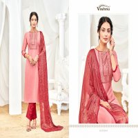 Vishnu Nayanika Wholesale Simmer Silk Fabrics Dress Material