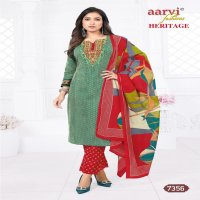 Aarvi Heritage Vol-2 Wholesale Katha Work Tops With Pant And Dupatta